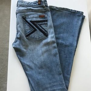 7 For All Mankind boot cut denim